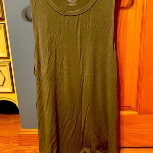 Soft and Sexy Olive Tank Top